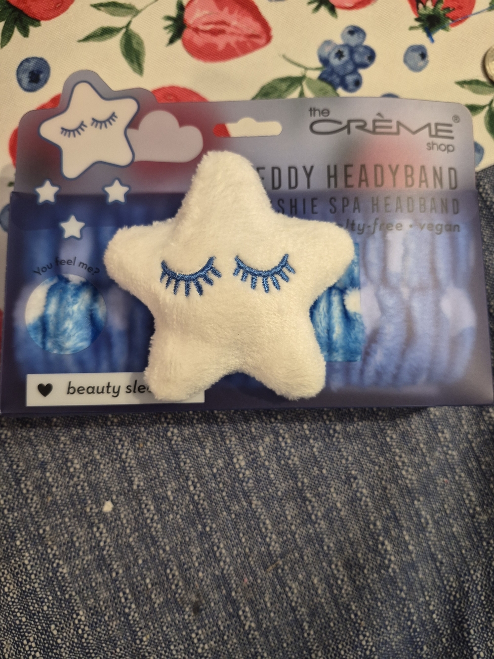The Creme Shop White Star Teddy Headband